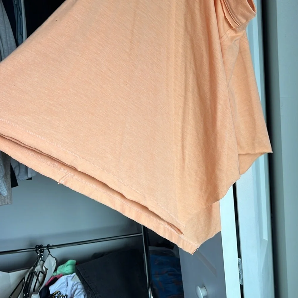 Free People Orange & Pink Flowy Tank, NWOT